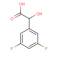 132741-31-2 3,5-Difluoromandelic acid chemical structure