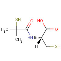 65002-17-7 Bucillamine chemical structure