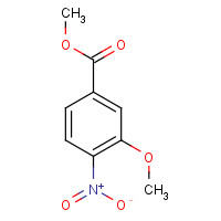 5081-37-8 3-Methoxy-4-nitrobenzoic acid methyl ester chemical structure