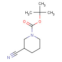 91419-53-3 1-Boc-3-cyanopiperidine chemical structure