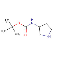 99724-19-3 3-Boc-aminopyrrolidine chemical structure