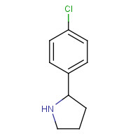 38944-14-8 2-(4-chlorophenyl)pyrrolidine chemical structure