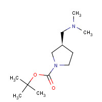 859027-48-8 (R)-1-Boc-3-((dimethylamino)methyl)pyrrolidine chemical structure