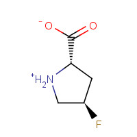 21156-44-5 (2S,4R)-4-fluoropyrrolidine-2-carboxylic acid chemical structure