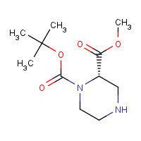 796096-64-5 (S)-1-N-Boc-piperazine-2-carboxylic acid methyl ester chemical structure