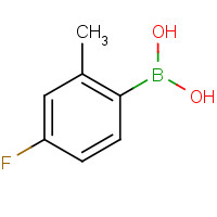 139911-29-8 4-fluoro-2-methylphenylboronic acid chemical structure