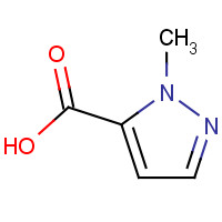 16034-46-1 1-Methyl-1H-pyrazole-5-carboxylic acid chemical structure