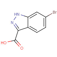 660823-36-9 6-Bromo-1H-indazole-3-carboxylic acid chemical structure