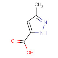 696-22-0 3-Methyl-1H-pyrazole-5-carboxylic acid chemical structure