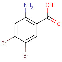 75057-62-4 2-Amino-4,5-dibromobenzoic acid chemical structure