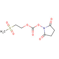 57903-15-8 2-(Methylsulfonyl)ethyl N-succinimidyl carbonate chemical structure