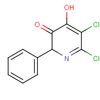 1698-64-2 4,5-Dichloro-6-hydroxy-2-phenyl-3(2H)-pyridazinone chemical structure