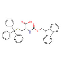 167015-11-4 Fmoc-D-Cys(trt) )-OH chemical structure