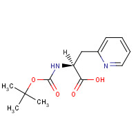 71239-85-5 Boc-2'-pyridyl-L-Ala chemical structure