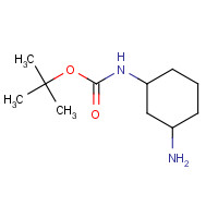 347186-01-0 1-N-Boc-1,3-cyclohexyldiamine chemical structure