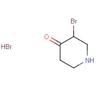 118652-88-3 3-Bromo-4-piperidinone hydrobromide chemical structure