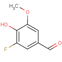 79418-78-3 3-Fluoro-4-hydroxy-5-methoxybenzaldehyde chemical structure
