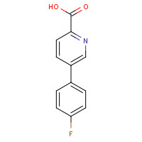 845826-99-5 5-(4-Fluorophenyl)pyridine-2-carboxylic acid chemical structure