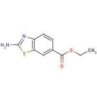 50850-93-6 ETHYL 2-AMINO-BENZOTHIAZOLE-6-CARBOXYLATE chemical structure