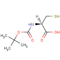 20887-95-0 N-alpha-t-Butyloxycarbonyl-L-cysteine chemical structure