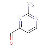 165807-06-7 4-Pyrimidinecarboxaldehyde,2-amino-(9CI) chemical structure