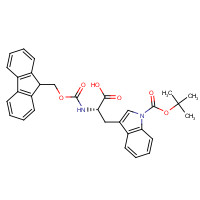 143824-78-6 Fmoc-Trp(Boc)-OH chemical structure