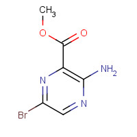 6966-01-4 Methyl 3-amino-6-bromopyrazine-2-carboxylate chemical structure