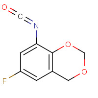 321309-30-2 6-FLUORO-4H-1,3-BENZODIOXIN-8-YL ISOCYANATE chemical structure