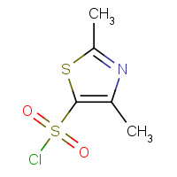80466-80-4 2,4-DIMETHYL-1,3-THIAZOLE-5-SULFONYL CHLORIDE chemical structure