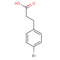 1643-30-7 3-(4-bromophenyl)propanoic acid chemical structure
