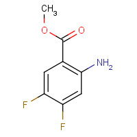 207346-42-7 Methyl 2-amino-4,5-difluorobenzoate chemical structure
