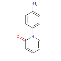 13143-47-0 1-(4-aminophenyl)pyridin-2(1H)-one chemical structure