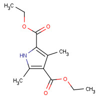 2436-79-5 diethyl 3,5-dimethyl-1H-pyrrole-2,4-dicarboxylate chemical structure