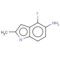 398487-76-8 5-amino-4-fluoro-2-methylindole chemical structure
