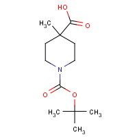 189321-63-9 1-Boc-4-methylpiperidine-4-carboxylic acid chemical structure