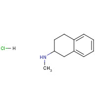 22583-90-0 1,2,3,4-Tetrahydro-N-methyl-2-naphthalenamine hydrochloride chemical structure