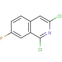 941294-25-3 1,3-Dichloro-7-fluoroisoquinoline chemical structure