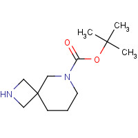 885272-17-3 tert-butyl 2,6-diazaspiro[3.5]nonane-6-carboxylate chemical structure