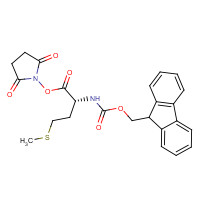 112913-64-1 Fmoc-L-methionine hydroxysuccinimide ester chemical structure