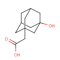 17768-36-4 (3-Hydroxyadamantanyl)acetic acid chemical structure
