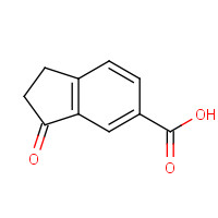 60031-08-5 1-Indanone-6-carboxylic acid chemical structure