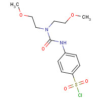 680185-48-2 4-[3,3-Bis(2-methoxyethyl)ureido]benzenesulfonyl chloride chemical structure