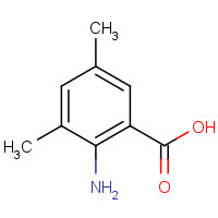 14438-32-5 2-Amino-3,5-dimethylbenzoic acid chemical structure