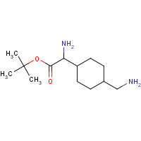 166168-16-7 TRANS-4-(BOC-AMINOMETHYL)-CYCLOHEXANEMETHANAMINE chemical structure