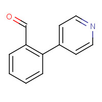 176526-00-4 2-(4-Pyridyl)benzaldehyde chemical structure