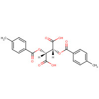 32634-68-7 2,3-Di-O-para-toluoyl-D-tartaric acid chemical structure
