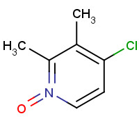 59886-90-7 4-Chloro-2,3-dimethylpyridine 1-oxide chemical structure