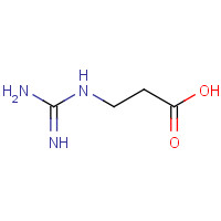 353-09-3 beta-Guanidinopropionic acid chemical structure