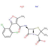 13412-64-1 Dicloxacillin sodium chemical structure
