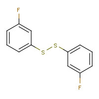 63930-17-6 BIS(3-FLUOROPHENYL)DISULFIDE chemical structure